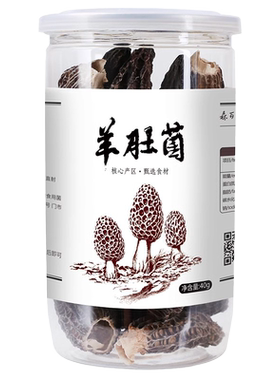黄松甸 羊肚菌 干货 云南特产 剪柄蘑菇 高原羊肚菇羊肚蘑 40g