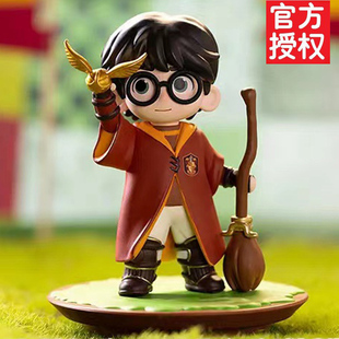 正版 魔法觉醒潮玩马尔福赫敏罗恩车载摆件 哈利波特霍格沃茨盲盒