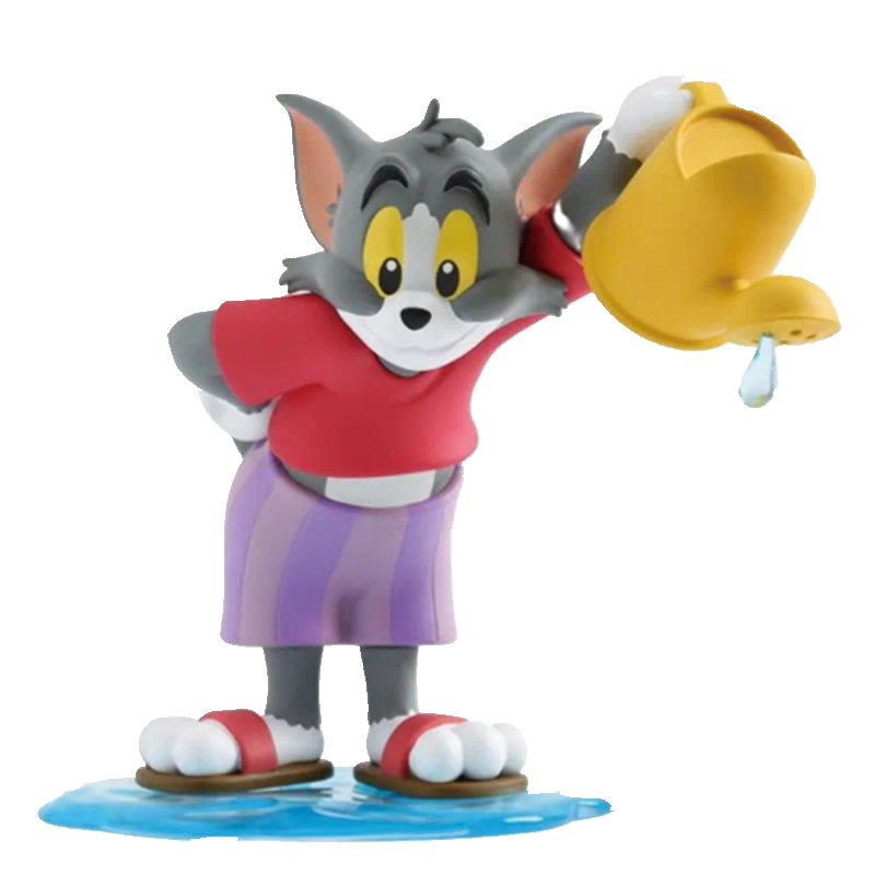 正版TOM and JERRY日常生活2代猫和老鼠盲盒汤姆杰瑞潮流玩具手办