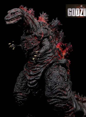 2021电影核喷射能量红莲哥斯拉大战金刚玩具手办怪兽之王可动模型