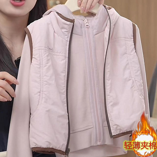 亲子装秋冬款母女款马甲