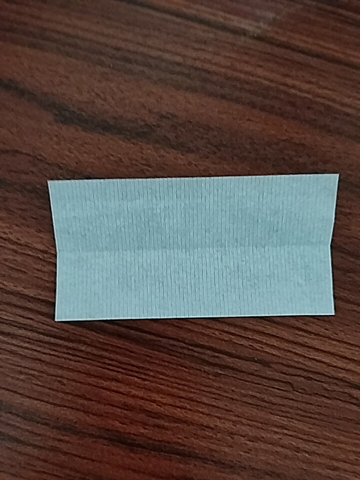 白色创意折纸长方形手工纸带背胶