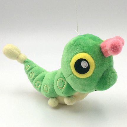 宝可梦Pokemon小精灵fit系列绿毛虫虫子毛毛虫 巴大蝶初级版 玩偶