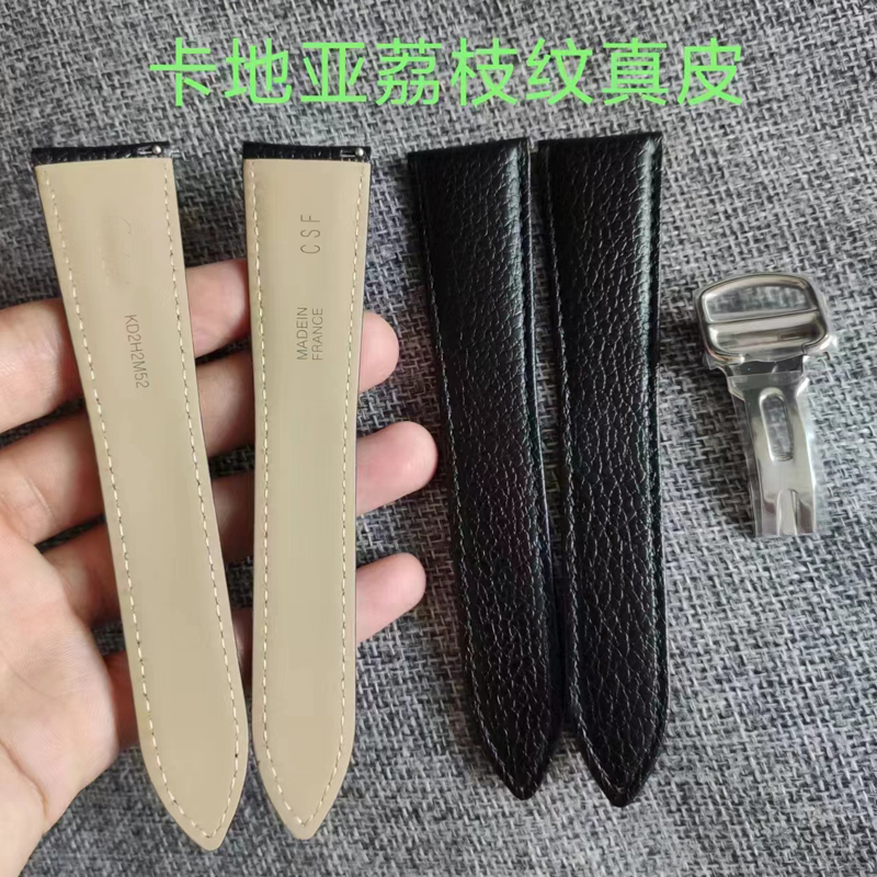 坦克TANK真皮手表带卡力博伦敦