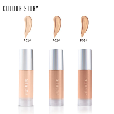 colourstory粉底液保湿控油裸妆