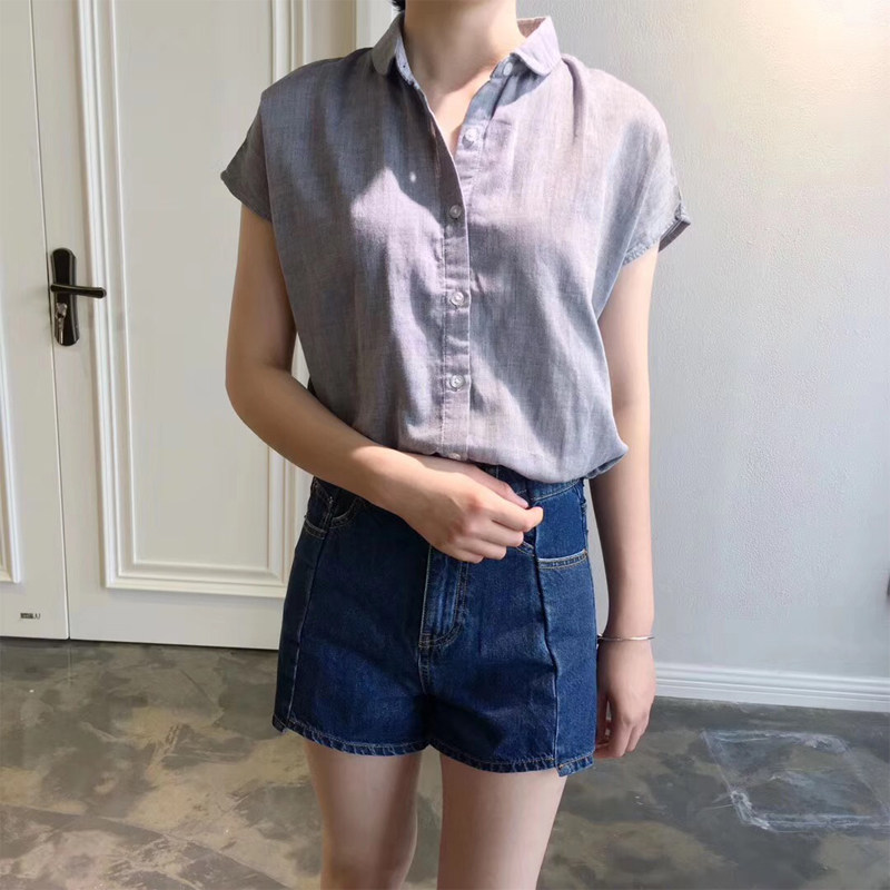 特价回馈！亲肤透气 双层棉纱 婴儿棉 短袖衬衫上衣在类目 女装/女士精品, 衬衫中 - 来自Buy2taobao.com提供专业的淘宝代购服务
