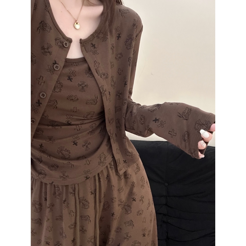 美拉德纯欲kitty睡衣女款三件套