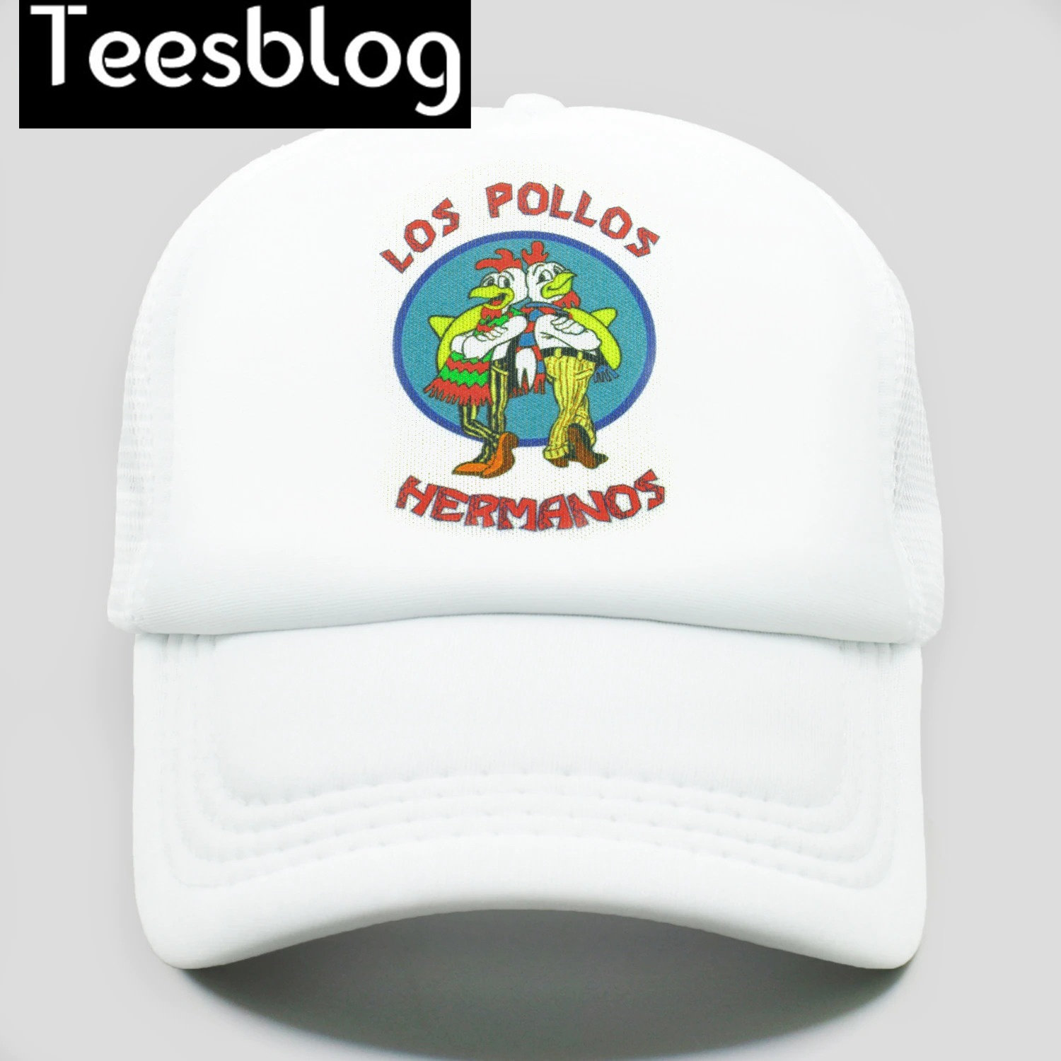 Los Pollos Hermanos Trucker Hat Personalized Breaking Bad Rooster Brothers Baseball Cap
