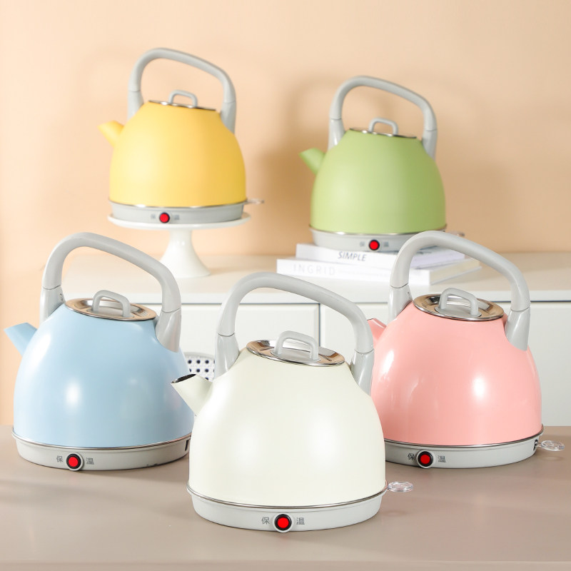 316电热水壶家用厨房客厅不锈钢分体式大容量保温款食品级煮水壶