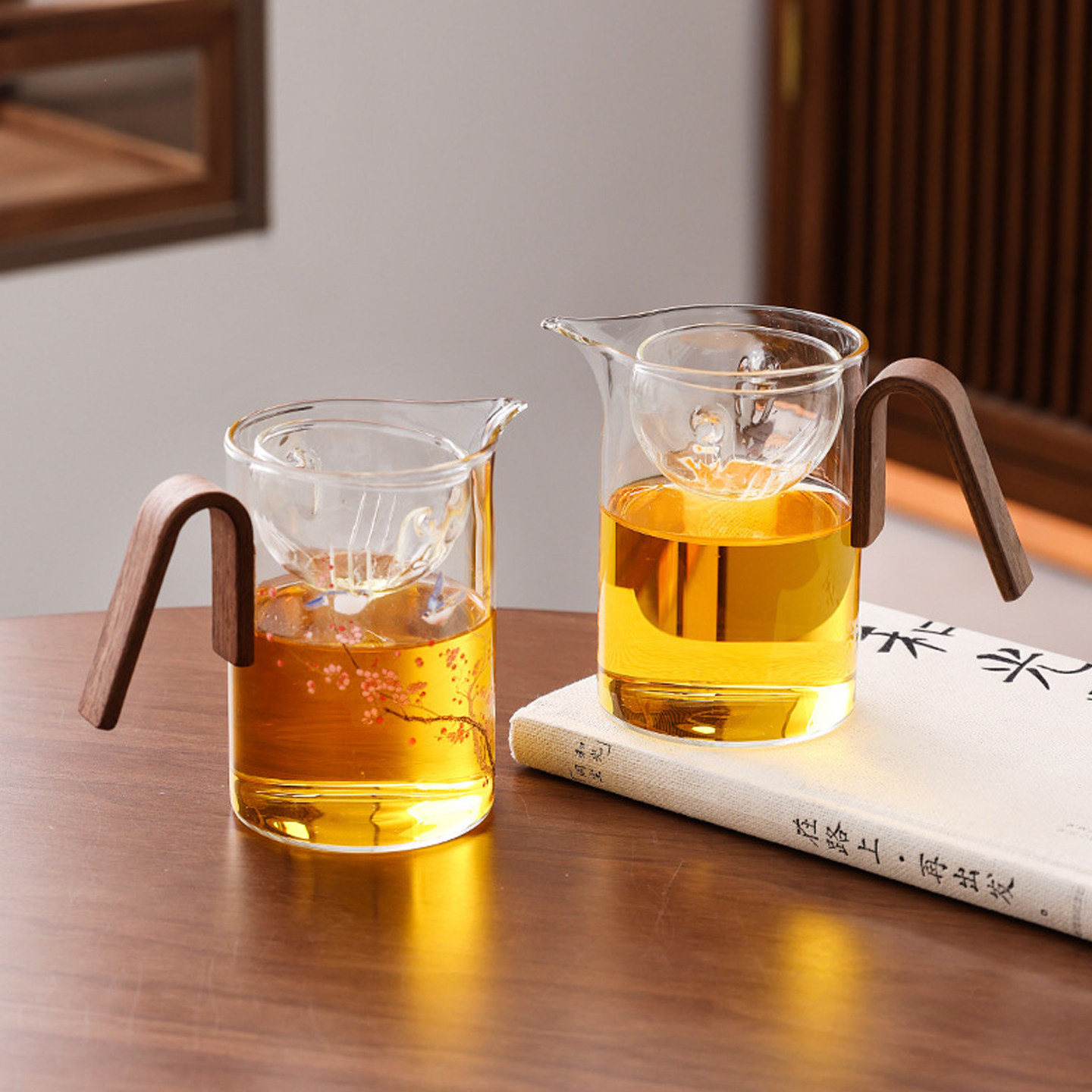 加厚耐热泡茶杯高硼硅玻璃公道杯过滤逍遥泡家用高颜值茶海分茶器,餐饮具,公道杯,淘宝优惠券,粉丝福利购,淘宝优惠卷