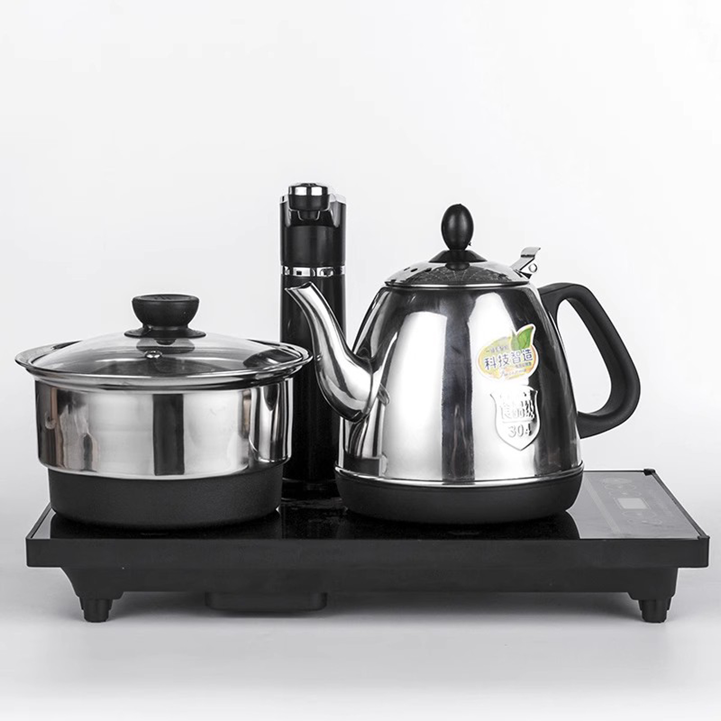 智能电茶炉快速炉泡茶炉自动上水食品级电热水壶电茶壶抽水茶具器