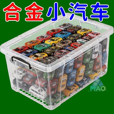 儿童合金回力玩具车耐摔迷你多只装小汽车男孩女孩宝宝幼儿园礼物