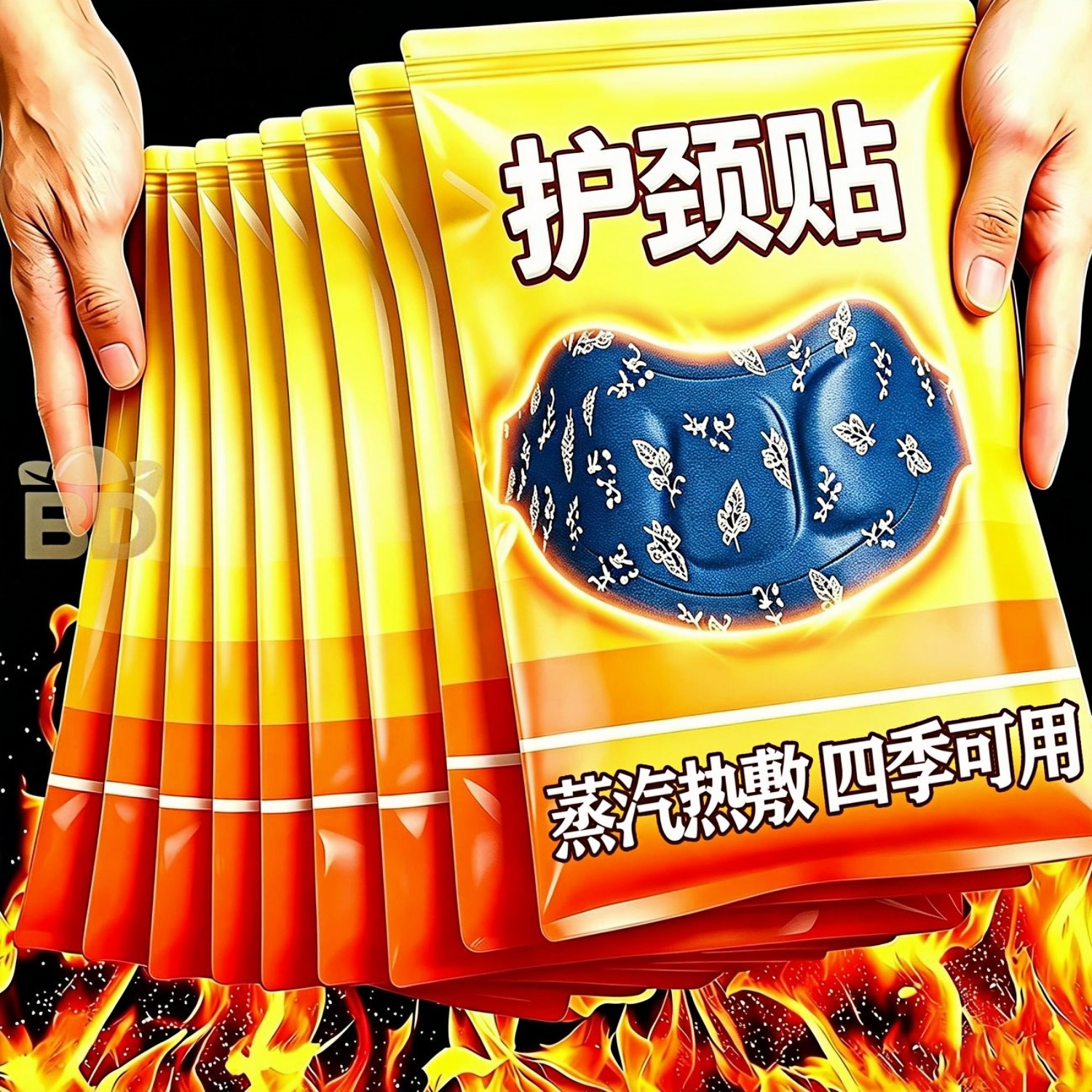 艾草暖颈宝三伏肩颈热敷草本围脖艾灸舒缓颈椎加热空调护颈暖宝宝