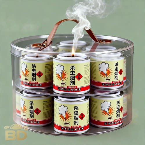 【蚊子蟑螂】室内驱蚊灭除蚊子神器杀虫烟剂强力烟雾熏杀虫弹家用