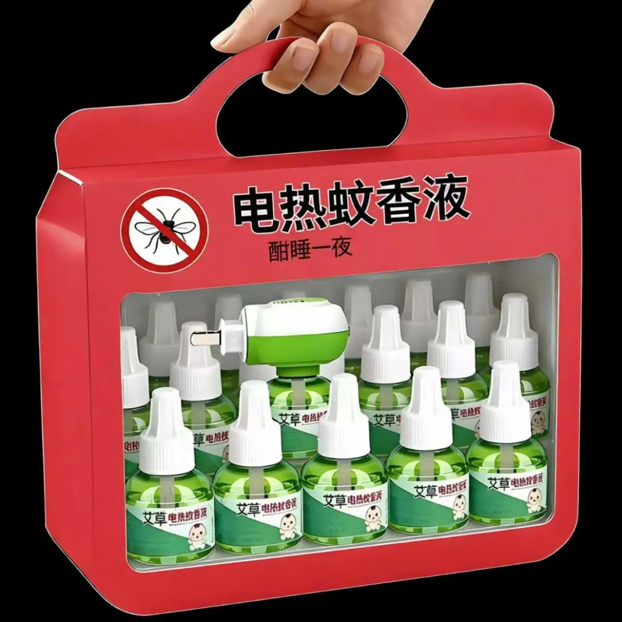 电蚊香液孕妇婴幼儿童家用插电加热器防驱蚊液一整箱电子驱蚊器