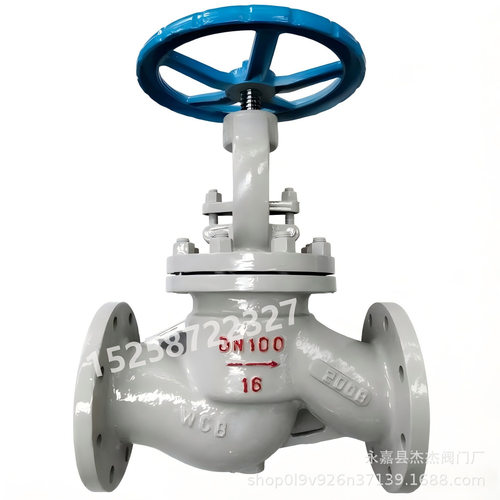 铸钢截止阀J41H-16C DN50重型铸钢WCB标准温截止阀