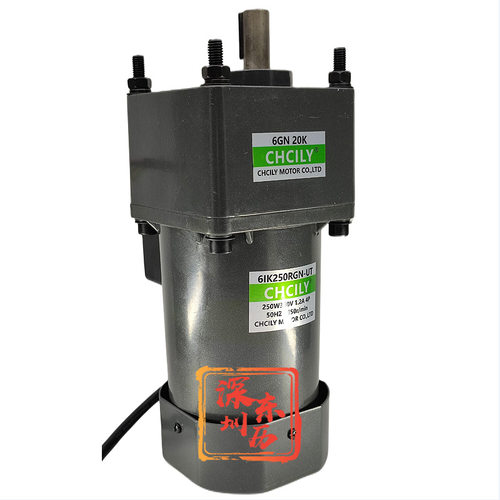 CHCILY电机6IK250RGN-UT带减速机6GN-20K附接线盒中驰力马达 380V