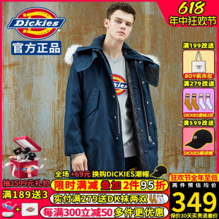 款 Dickies棉服男尼龙MA 1版 型夹克迪克斯24春季 防风休闲外套潮牌