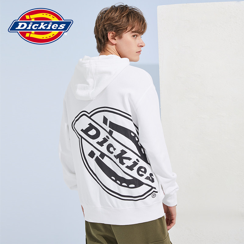 Dickies连帽卫衣男女情侣款帝客潮牌大LOGO印花2023新款休闲帽衫