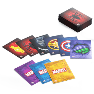 MARVEL ART SLEEVES 漫威群英传官方牌套GAMEGENIC正版桌游配件