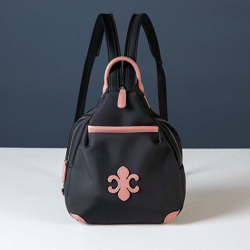 双肩包女新款斜挎时尚背包胸包潮