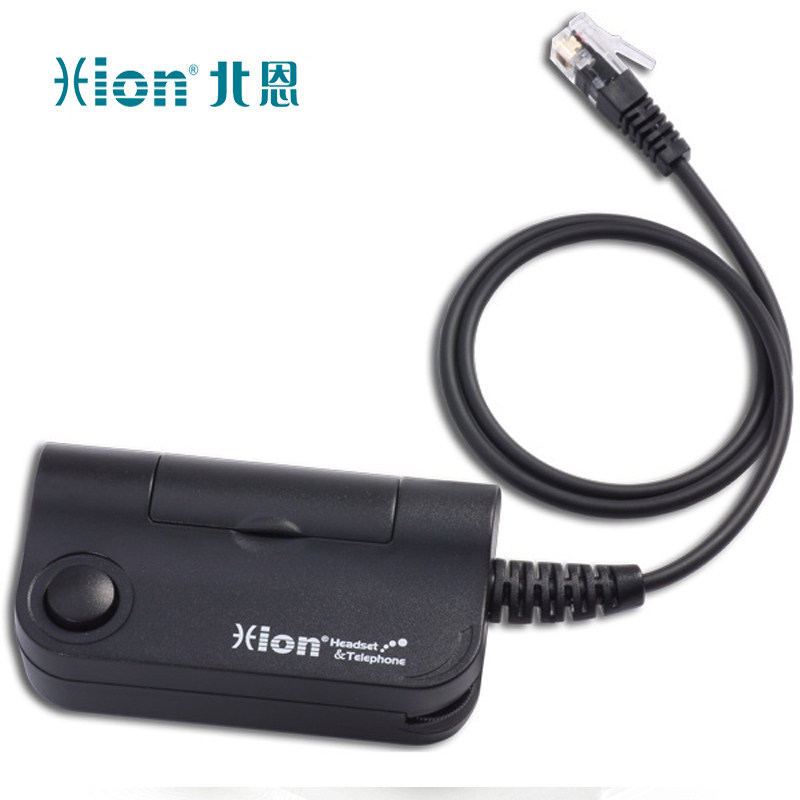 Hion/北恩 话机话务耳机配件监听旁听培训盒 转换器 转接盒