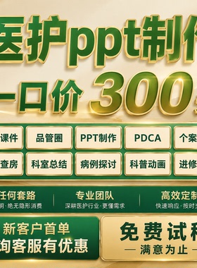 品管圈制作护理ppt护理个案护理查房医疗课件专案医学ppt代制作