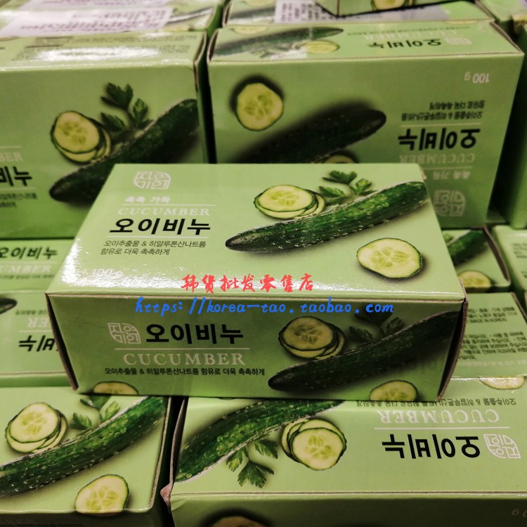 进口清爽韩国沐浴香皂芜琼花