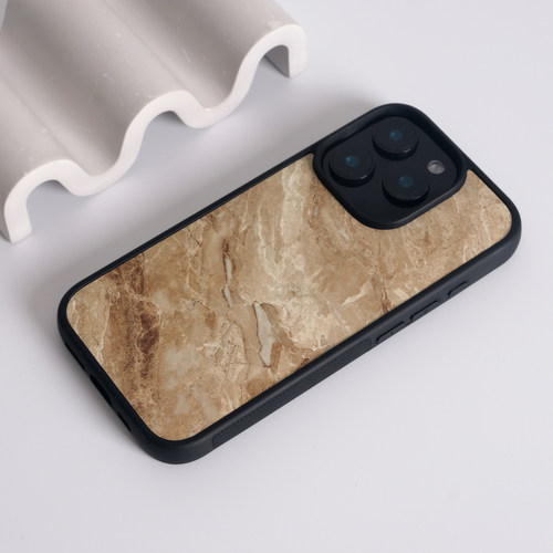《烟黛》高级简约大理石纹理石材ins风适用苹果IPhone16promax/15pro/14/13磨砂MagSafe磁吸防摔手机壳保护壳