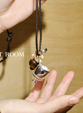 官方授权SOFT ROOM逍遥酒杯天然石高级感女小众长款项链叠戴春夏