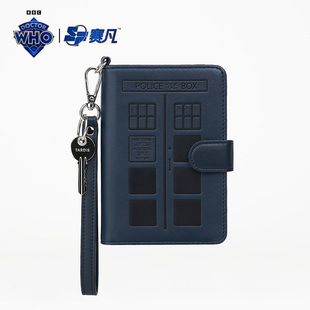 赛凡自研Doctor Who神秘博士Tardis塔迪斯护照夹便携证件包配件