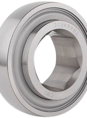 农机收割机免耕机轴承 内六角方孔免维护轴承205KRRB2  205KRR2