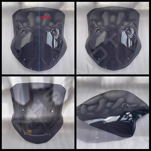 适用宝马S1000XR 2020-2021-2022年改装加高加大前挡风玻璃风挡