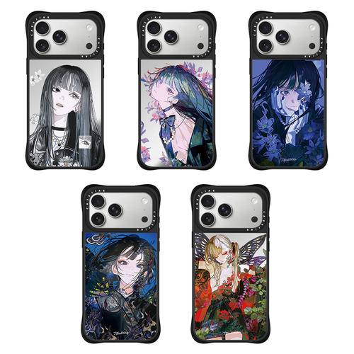 CASEJiAK John Kafka女孩 褪色心事四角防摔适用于iPhone苹果17 16Pro Max手机壳15/14Pro磁吸13保护壳套