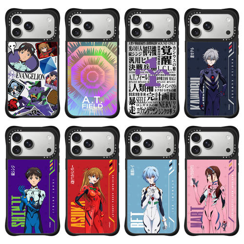 CASEJiAK新世纪福音战士EVA2四角防摔适用于iPhone苹果17 16Pro Max手机壳15/14Pro磁吸13保护壳套