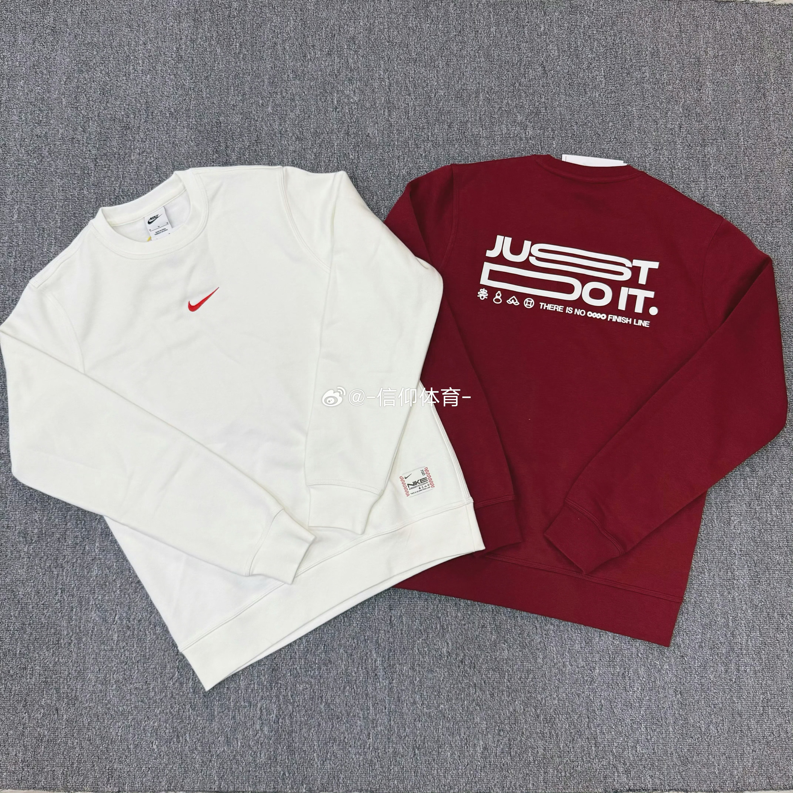 Nike/耐克新款男子蛇年限定刺绣保暖圆领休闲卫衣 IB5567-677-133