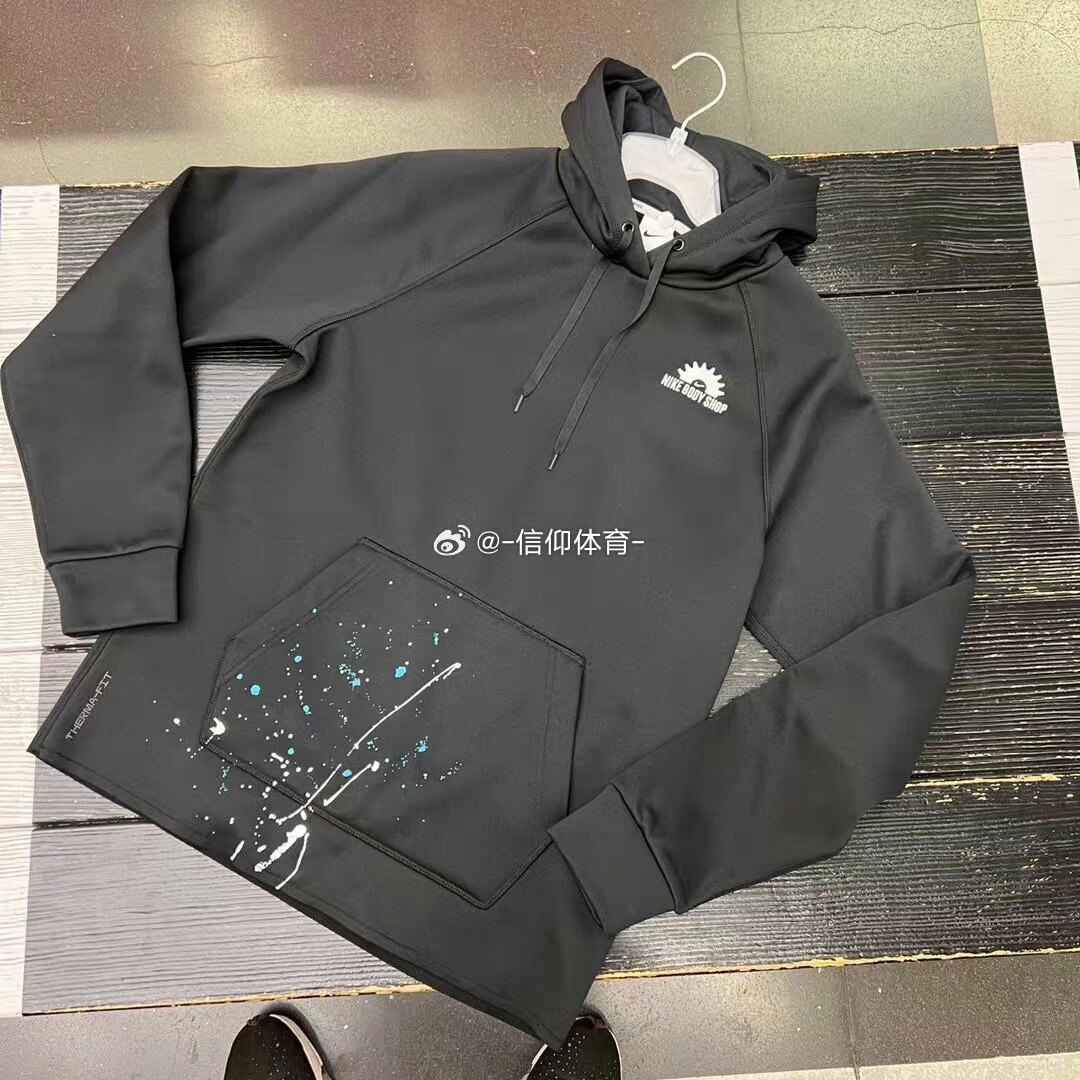 Nike/耐克男子秋冬运动跑步休闲加绒保暖防风套头卫衣 DV9907-010