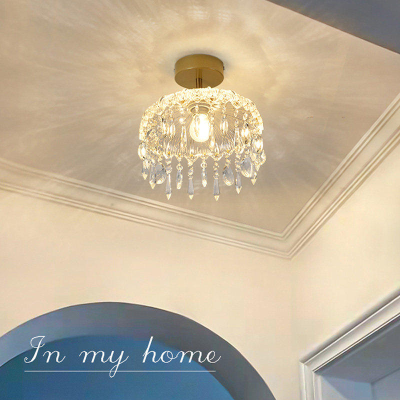 法式轻奢水晶灯客厅吊灯中山灯具豪华高端复古餐厅书房主卧室吊灯