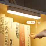 Светодиодный перезаряжаемый физиологичный индукционный ночник для коридора, прямоугольный светильник для спальни для шкафа, человеческий датчик