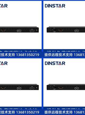 Dinstar鼎通达数字中继网关 30B+D网关 E1接入 ISDN PRI设备 vo