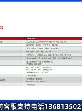 高价eSpace U1981 交流主机(含1 SCU,1 MTU)华为程控交换机IP
