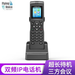 飞音时代FlyingVoice便携手持式 sip 双频voip电话机FIP16无绳话机
