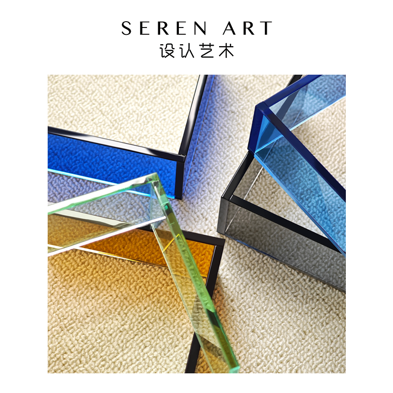 SEREN ART亚克力ins拼图相框500/1000片50*70高级画挂墙装饰百搭