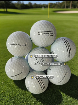 高尔夫球Titleist prov1/x无logo/AVX/泰勒梅/卡拉威高尔夫二手球