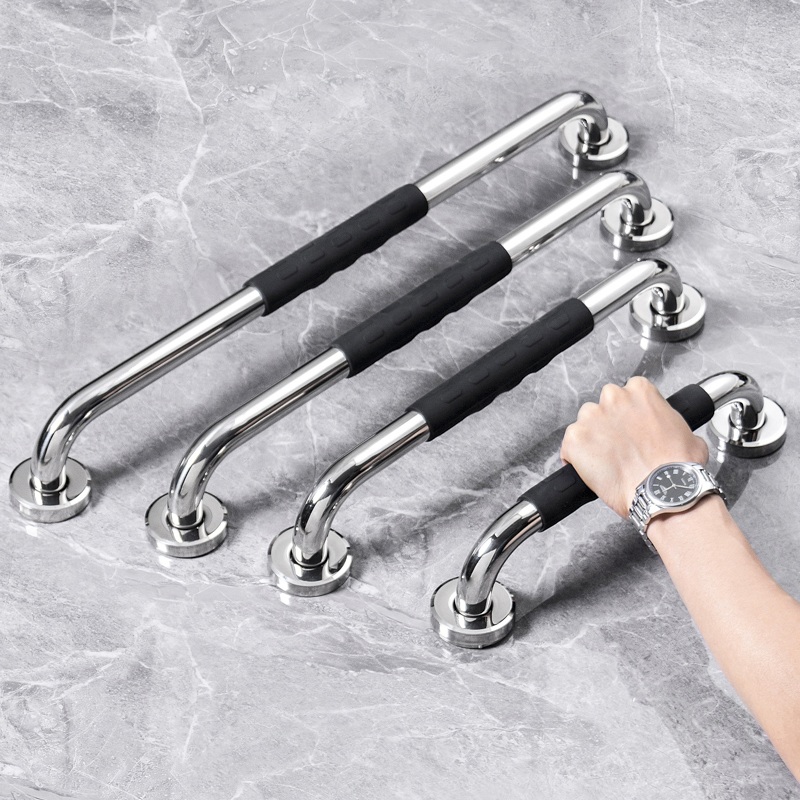 304不锈钢卫生间扶手硅胶防滑