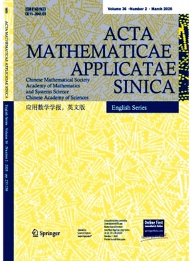 【2026年订阅】应用数学学报(英文版)_acta mathematicae applicatae Sinica杂志 全年4期订阅，