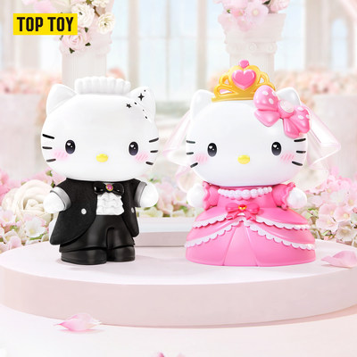TOPTOY凯蒂猫婚礼手办盲盒