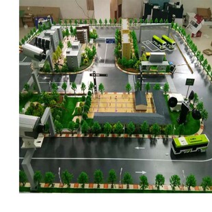 智能农业城市交通规划学校工业古建场景地形地貌微缩模型