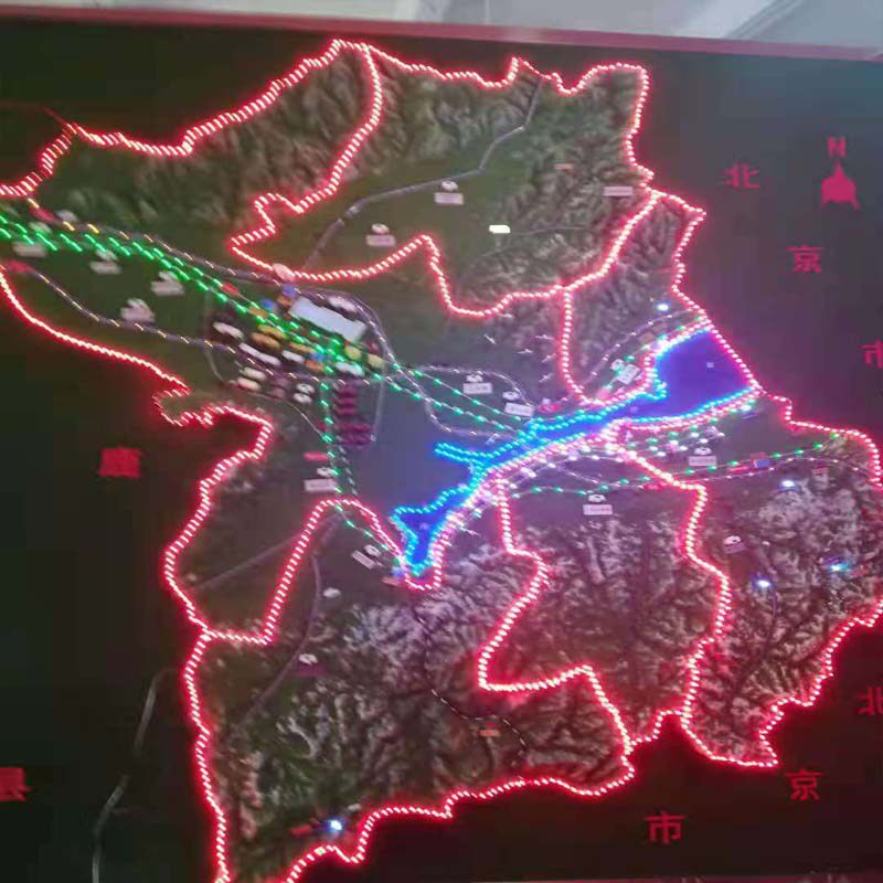 沙盘模型定制场景城市规划地产工业厂区房地产地形地貌热卖