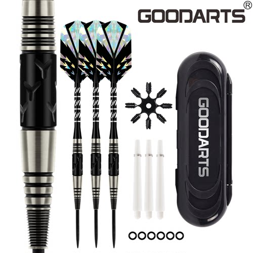 GOODARTS三爪钨钢23g针式飞镖